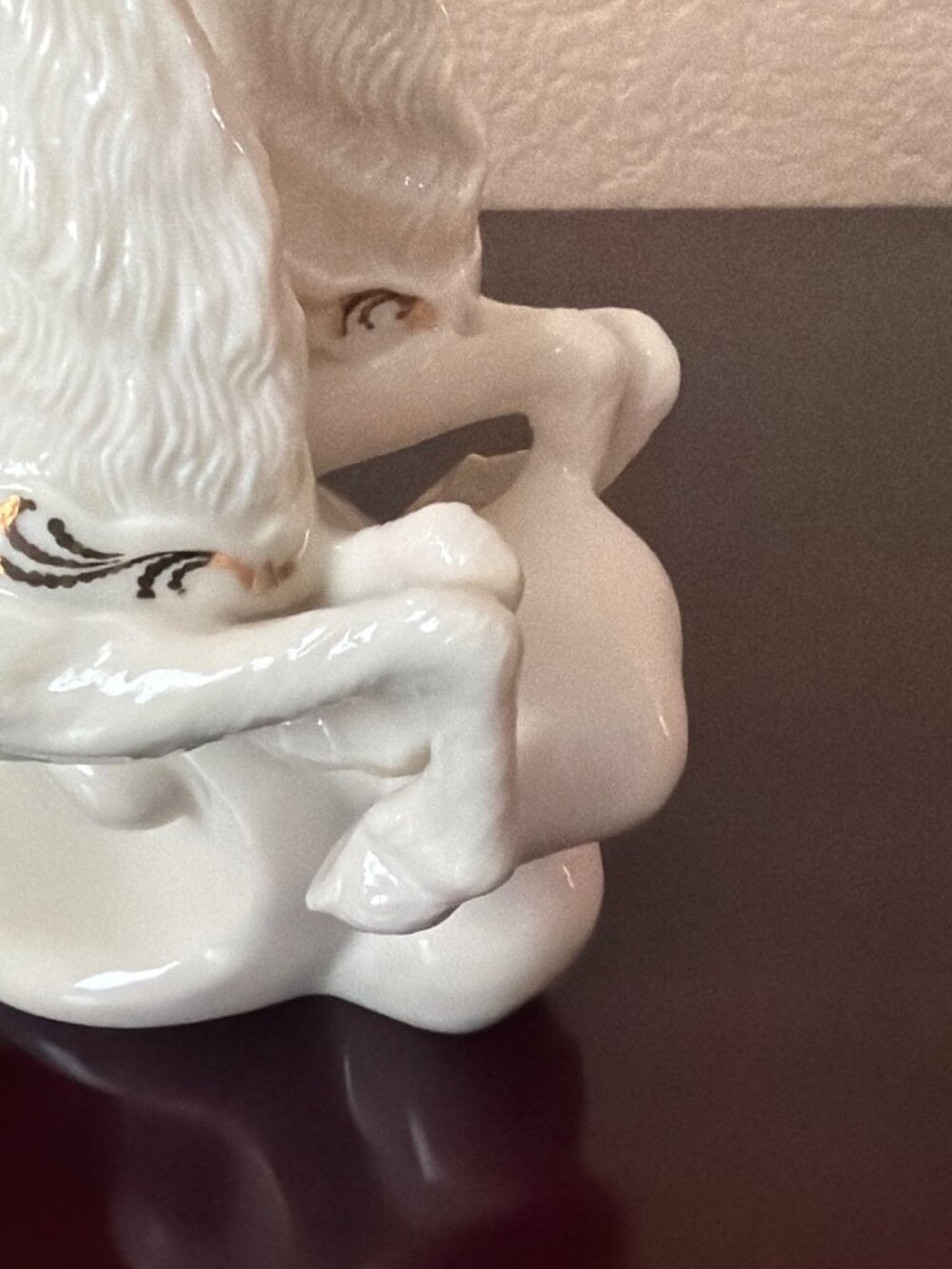 Lenox Dash Away All Reindeer Dasher & Dancer 24K Gold Porcelain MINT - No Box - Picture 7 of 14